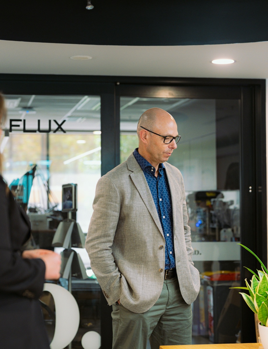 Nic Jacobson at a ThincLab networking event